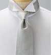 NE-35 Made In Japan Formal Necktie Herringbone Gray