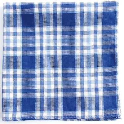 RCF-02 Made With British Ringhart Fabric Check Pattern Blue Chief