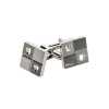 S-1 Cufflinks Square Silver