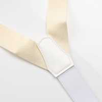 SR-201 Japanese Suspenders Hanging Strap Type Y Type White Felt Tailcoat[Formal Accessories] Yamamoto(EXCY) Sub Photo