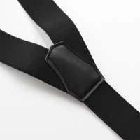 SR-202 Japanese Suspenders Hanging Strap Type Y Type Black[Formal Accessories] Yamamoto(EXCY) Sub Photo