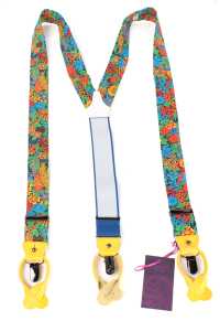 VAR-L3 BRETELLE & BRACES Suspenders Liberty Print Chiara[Formal Accessories] Bretelle & Braces Additional Images