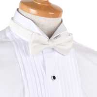 VBF-06 VANNERS Textile Used Bow Tie White Twill[Formal Accessories] Yamamoto(EXCY) Sub Photo