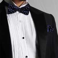 VBF-23 VANNERS Textile Used Bow Tie Paisley Dot Navy Blue[Formal Accessories] Yamamoto(EXCY) Sub Photo