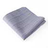 VCF-16 VANNERS Textile Used Pocket Square Glen Plaid Blue Gray