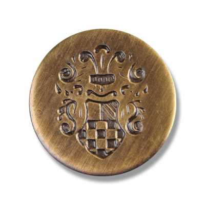 YM5 Japanese-made Metal Button For Suits And Jackets, Gold
