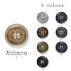 アテネ Made In Italy Polyester Buttons For Suits And Jackets