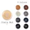 イタリーナット Made In Italy Book Nut Button