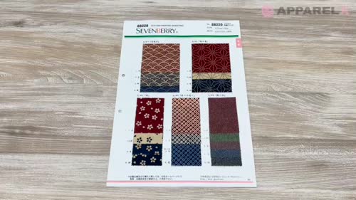 88220 SEVENBERRY® Japanese Pattern Print[Textile / Fabric] VANCET
