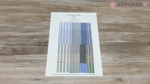 ヌキテパCotton Dobby Stripe Square LaceDress Cotton Dobby Stripe Square Lace Dress | Pasand by ne Quittez
