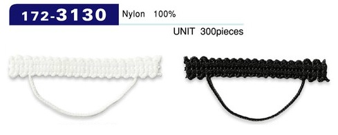 172-3130 Button Loop Braid Type Horizontal 45mm (300 Pieces)[Button Loop Frog Button] DARIN