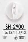SH-2900 Polyester Resin Front Hole 2 Holes, Glossy Button